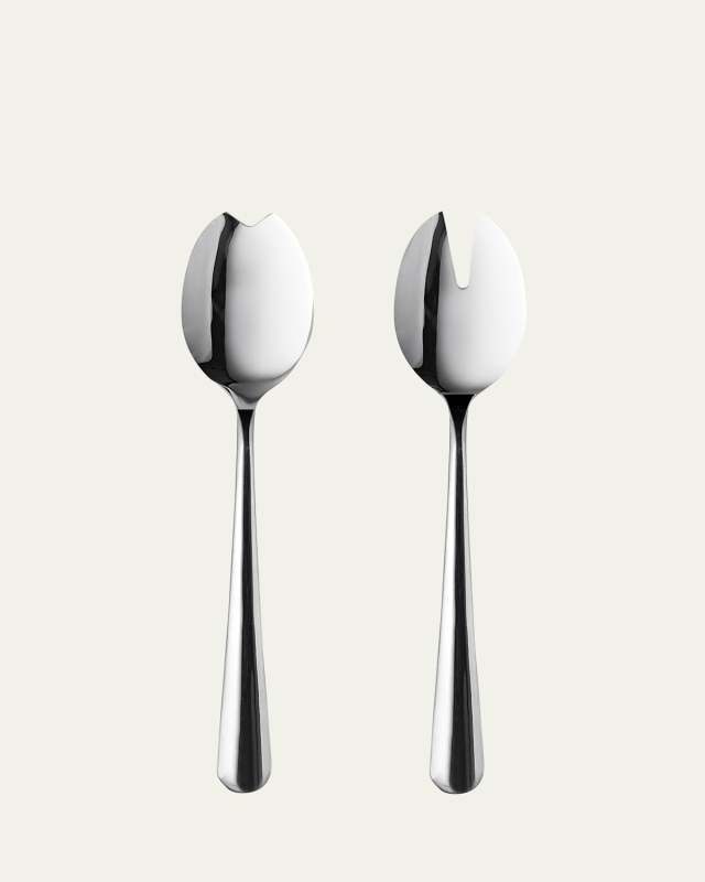 Neve 2-Piece Salad Serving Set, Mirror